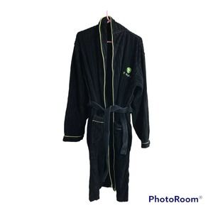 It Works Black Bathrobe L/XL